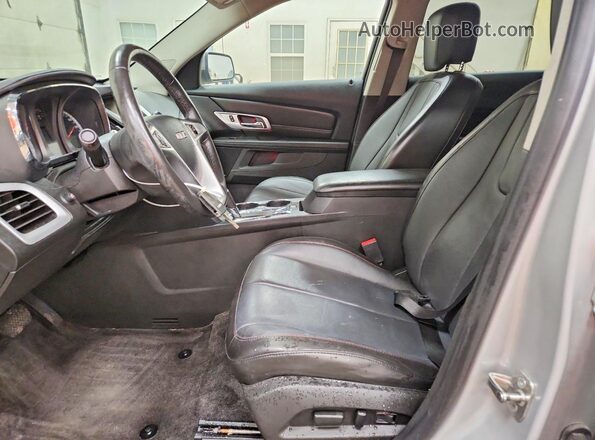2GKFLUEK9G6207057 2016 GMC TERRAIN Silver Вид салону спереду