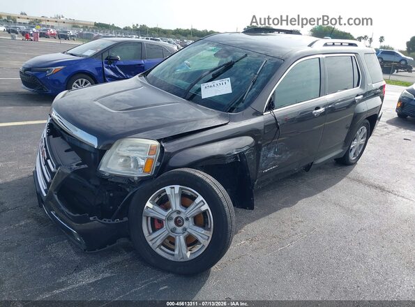 2GKFLUEK9G6285113 2016 GMC TERRAIN Gray Передня ліва чверть
