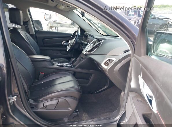 2GKFLUEK9G6285113 2016 GMC TERRAIN Gray Вид салону спереду