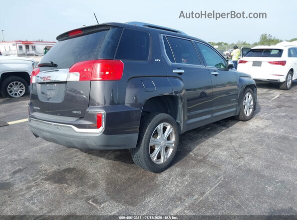 2GKFLUEK9G6285113 2016 GMC TERRAIN Gray Задня права чверть