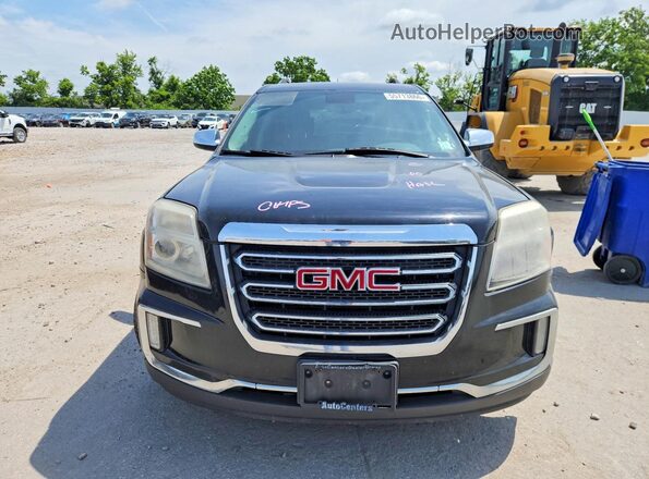 2GKFLUEKXH6311638 2017 GMC TERRAIN Black წინა ხედი