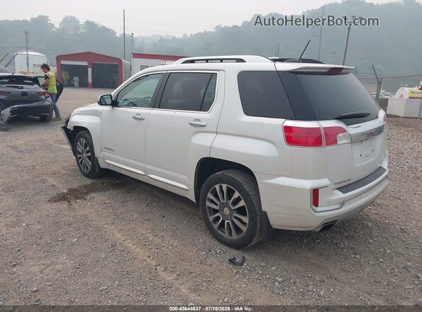 2GKFLVE32H6274857 2017 GMC TERRAIN White Հետևի ձախ