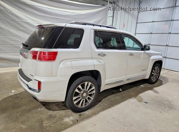 2GKFLVE34H6119680 2017 GMC TERRAIN White Հետևի աջ