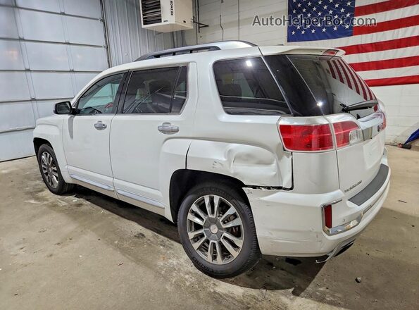 2GKFLVE34H6119680 2017 GMC TERRAIN White Հետևի ձախ