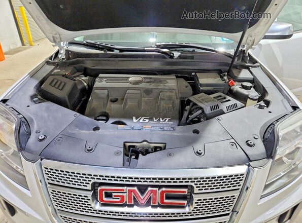 2GKFLVE34H6119680 2017 GMC TERRAIN White Շարժիչի բաժամունքի տեսք