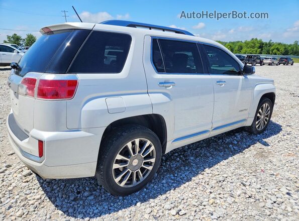 2GKFLVE34H6130713 2017 GMC TERRAIN White Rear right