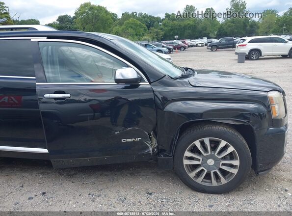 2GKFLVE36H6263375 2017 GMC TERRAIN Black Vista frontal