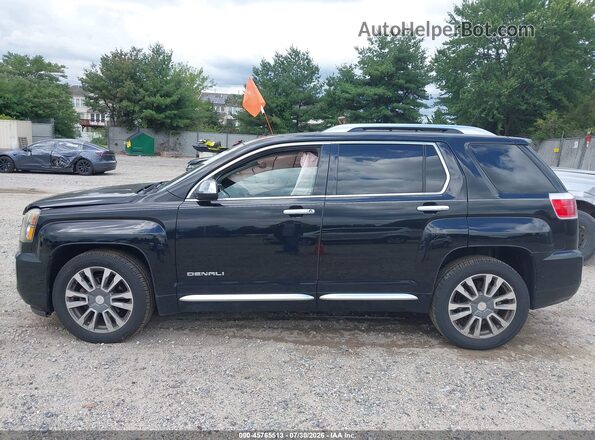 2GKFLVE36H6263375 2017 GMC TERRAIN Black Vista interior de 360 grados