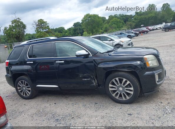 2GKFLVE36H6263375 2017 GMC TERRAIN Black Vista interior trasera
