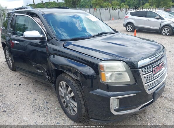 2GKFLVE36H6263375 2017 GMC TERRAIN Black 
