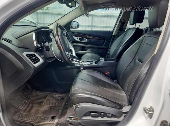 2GKFLVE37G6143499 2016 GMC TERRAIN White Front interior view