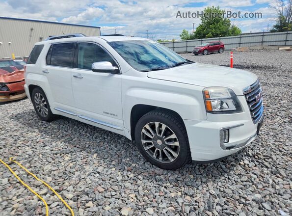2GKFLVE37G6143499 2016 GMC TERRAIN White Front right