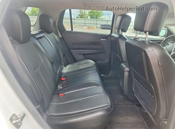 2GKFLVE37G6143499 2016 GMC TERRAIN White Rear interior view