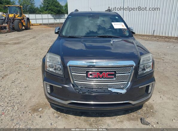 2GKFLVE39G6209714 2016 GMC TERRAIN Black Դիմացի տեսք