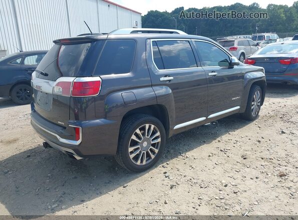 2GKFLVE39G6209714 2016 GMC TERRAIN Black Հետևի աջ