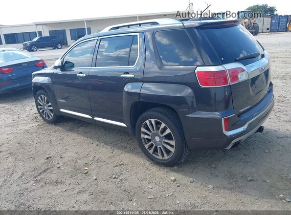 2GKFLVE39G6209714 2016 GMC TERRAIN Black Հետևի ձախ