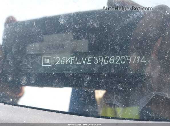 2GKFLVE39G6209714 2016 GMC TERRAIN Black 