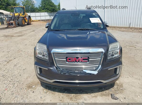 2GKFLVE39G6209714 2016 GMC TERRAIN Black Սարքավորումների վահանակի տեսք