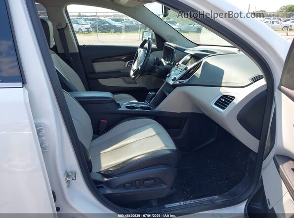 2GKFLVE39H6303237 2017 GMC TERRAIN White Vista interior delantera