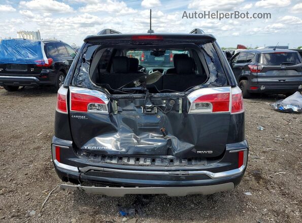 2GKFLVEK2H6143516 2017 GMC TERRAIN Gray Vista trasera
