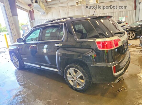 2GKFLVEKXG6191425 2016 GMC TERRAIN Black Rear left