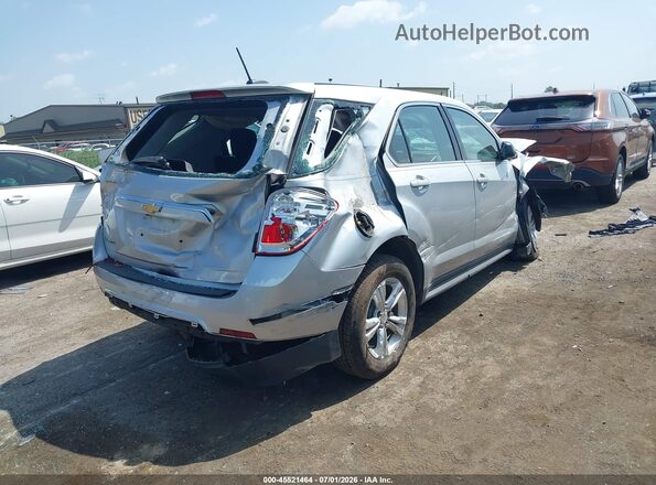 2GNALBEK0H1584859 2017 CHEVROLET EQUINOX Silver Задня права чверть