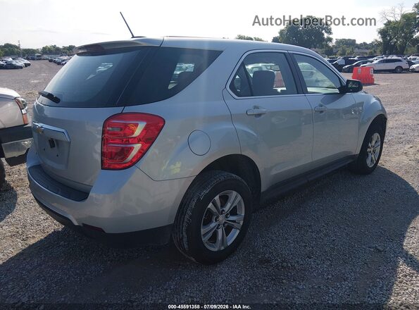 2GNALBEK0H1610361 2017 CHEVROLET EQUINOX Silver Tył prawy