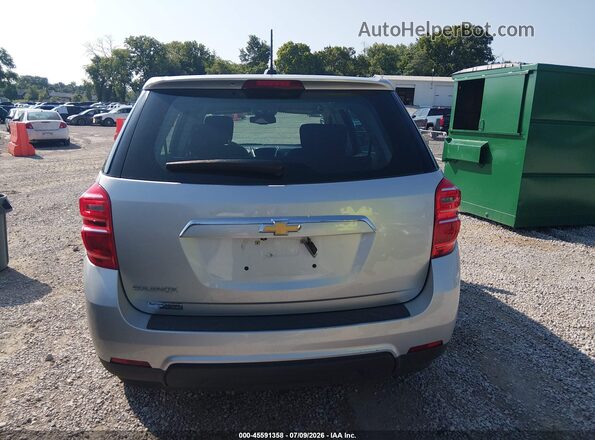 2GNALBEK0H1610361 2017 CHEVROLET EQUINOX Silver 