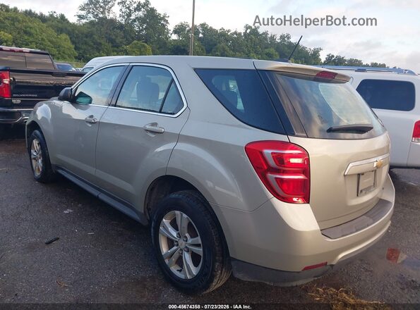 2GNALBEK1G1159214 2016 CHEVROLET EQUINOX Beige უკანა მარცხენა