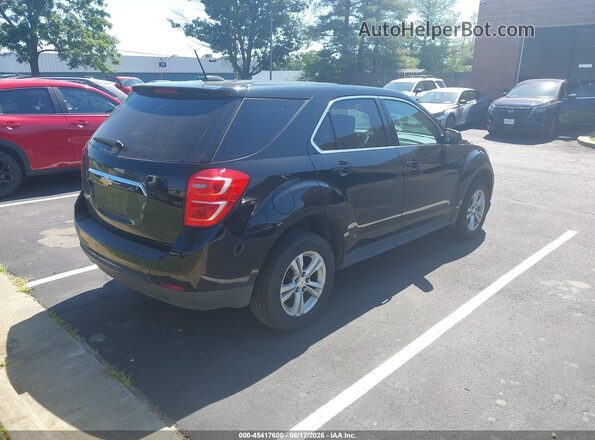 2GNALBEK1H1590900 2017 CHEVROLET EQUINOX Black უკანა მარჯვენა