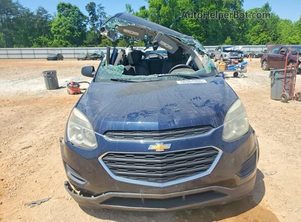 2GNALBEK1H1607274 2017 CHEVROLET EQUINOX Blue Widok z przodu