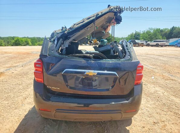 2GNALBEK1H1607274 2017 CHEVROLET EQUINOX Blue Widok z tyłu