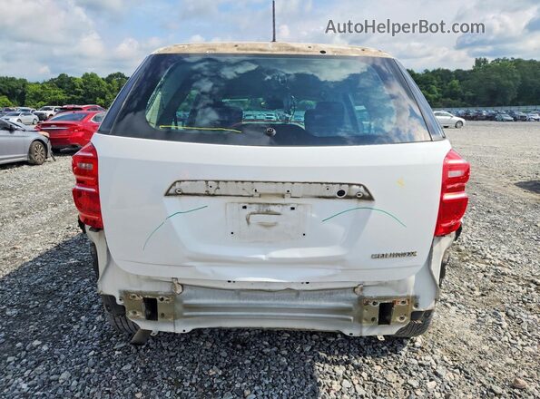 2GNALBEK2G1165149 2016 CHEVROLET EQUINOX White Rear view