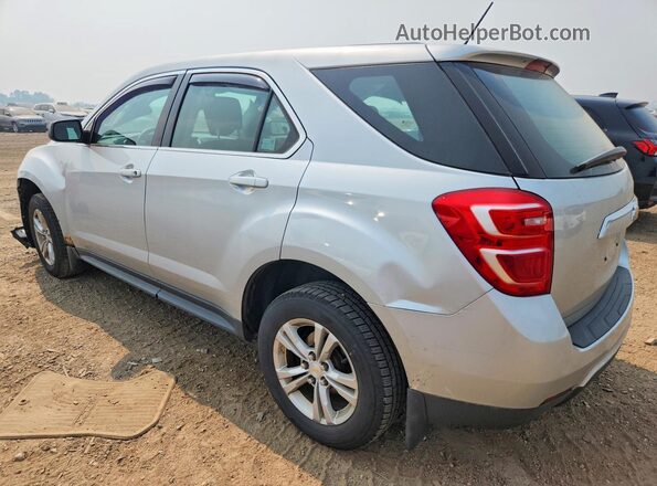 2GNALBEK2G6145227 2016 CHEVROLET EQUINOX Silver Rear left