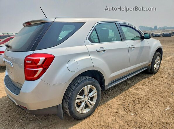 2GNALBEK2G6145227 2016 CHEVROLET EQUINOX Silver Rear right