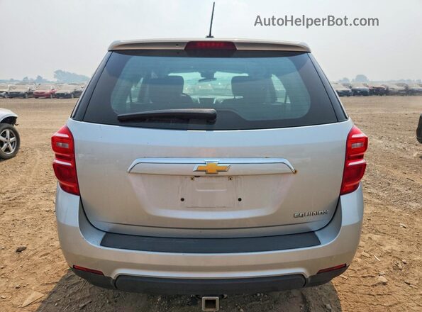 2GNALBEK2G6145227 2016 CHEVROLET EQUINOX Silver Rear view