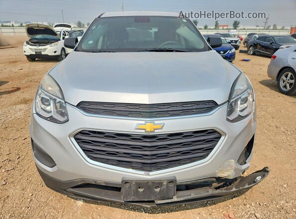 2GNALBEK2G6145227 2016 CHEVROLET EQUINOX Silver Front view