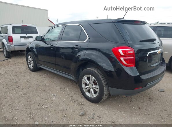 2GNALBEK2G6147818 2016 CHEVROLET EQUINOX Black უკანა მარცხენა