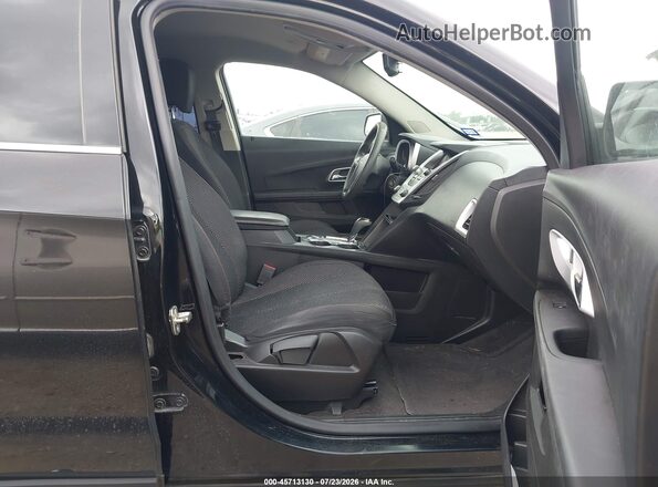 2GNALBEK2G6147818 2016 CHEVROLET EQUINOX Black წინა სალონის ხედი