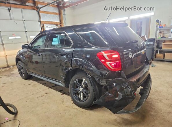2GNALBEK2G6192712 2016 CHEVROLET EQUINOX Black Trasero izquierdo