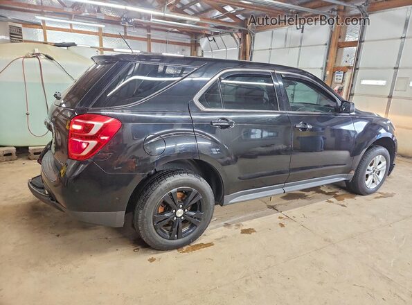 2GNALBEK2G6192712 2016 CHEVROLET EQUINOX Black Trasero derecho