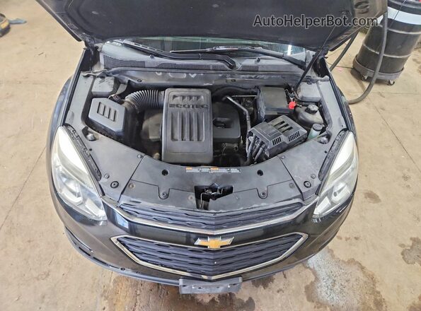 2GNALBEK2G6192712 2016 CHEVROLET EQUINOX Black Vista del compartimento del motor