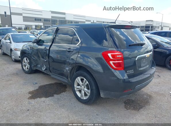 2GNALBEK2H1517695 2017 CHEVROLET EQUINOX Серый Задняя левая четверть
