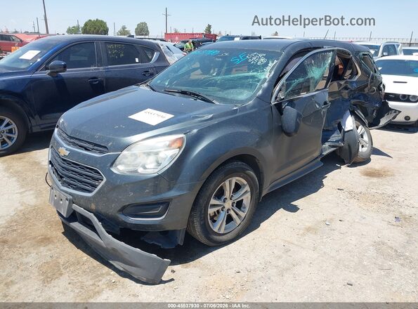 2GNALBEK2H1537493 2017 CHEVROLET EQUINOX Серый Передняя левая четверть