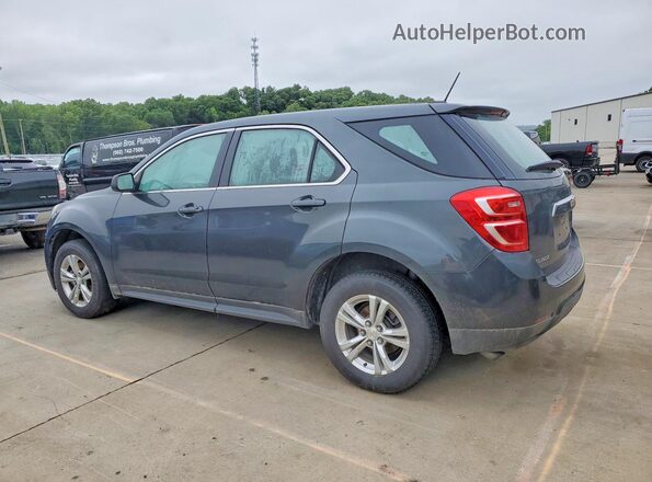 2GNALBEK2H1580909 2017 CHEVROLET EQUINOX Gray Հետևի ձախ