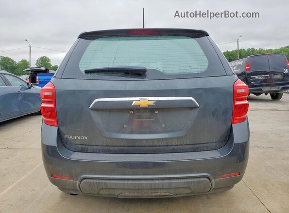 2GNALBEK2H1580909 2017 CHEVROLET EQUINOX Gray Հետևի տեսք