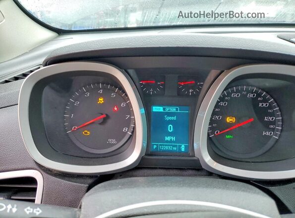 2GNALBEK2H1580909 2017 CHEVROLET EQUINOX Gray Սարքավորումների վահանակի տեսք