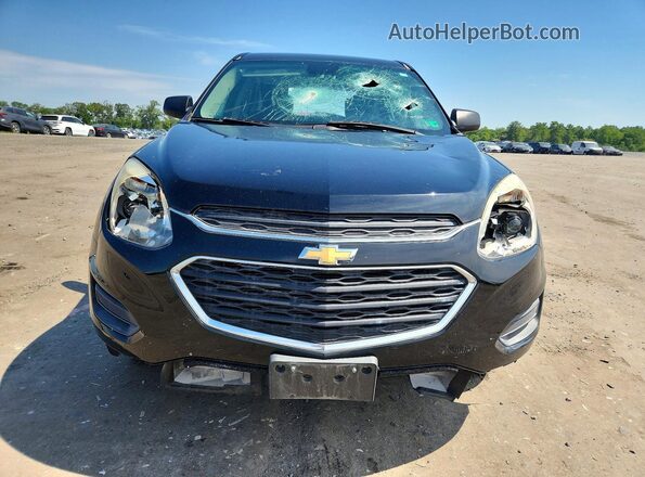 2GNALBEK2H1583762 2017 CHEVROLET EQUINOX Black Front view