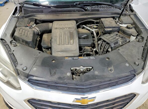 2GNALBEK2H1589867 2017 CHEVROLET EQUINOX White Вид підкапотного простору