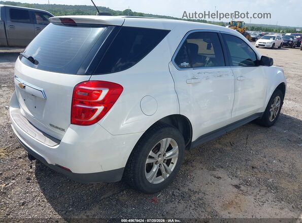 2GNALBEK3G1138879 2016 CHEVROLET EQUINOX White უკანა მარჯვენა